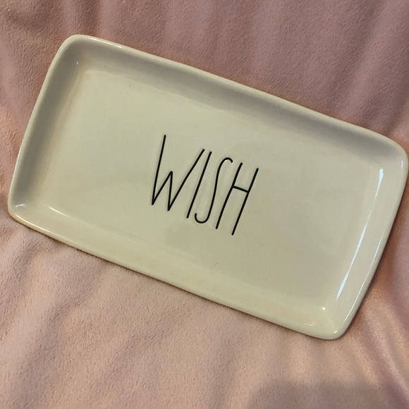 Rae Dunn Other - Small Rae Dunn “Wish” Tray NWOT